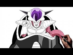 How to Draw Frieza | Step By Step | Dragon Ball