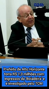 Prefeito de Alto Horizonte/GO, Cabo Borges (PSD), é denunciado no Tribunal de Contas dos Municípios por comprar R$ 1,3 milhões em ingressos da cantora Ana Castela, a Boiadeira. Veja; | Goiás24horas