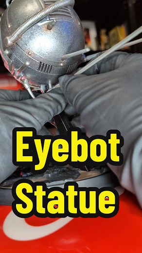 Eyebot Statue from Bethesda Gear Store. These statues are limited to 2,000 worldwide. They are still available! Unlike a lot of what I post that's sold out, you can still actually order this! 🤣 (as of the date of posting) #Fallout #eyebot #fallout4 #fallout76 #newvegas #bethesda #robco #fallout3 #thefalloutcollector #falloutcollector #statue #johnnyguitar #wasteland #wastelander