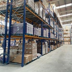 [Hot Item] Heavy Duty Metal Galvanized Pallet Rack for Outdoor Use