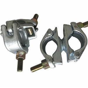 [Hot Item] Scaffolding Clamp Dimension 60mm Inner Joint Double Pipe Clamp Load Capacity Swivel Coupler