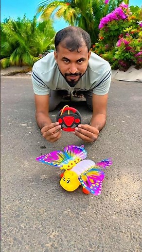 Remote Control Colourful Butterfly Unboxing And Testing 😱
