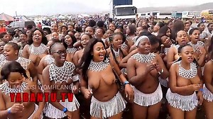 Busty topless South African Zulu girls during Reed Rance