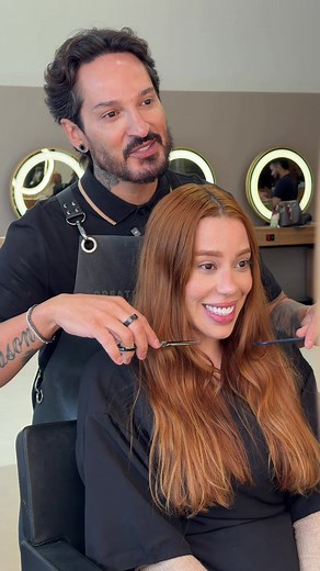 Teria coragem? Robson Souza cabeleireiro com Julliany Souza