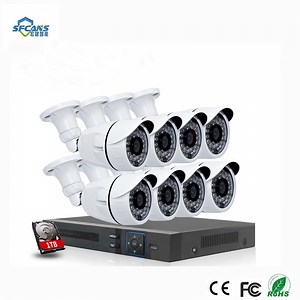[Hot Item] CCTV Manufacturer! ! ! 8CH Ahd CCTV DVR Kits Security Camera System