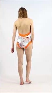 Bikini Try On Haul Orange Lines