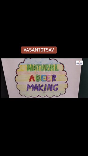 Making our herbal scented holi colours from natural dye | Eurokids Nimta