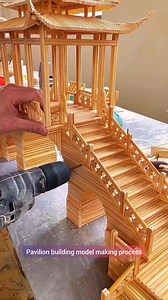 22K views · 145 reactions | Pavilion building model making process #oddlysatisfying #machinery #OMG #amazingvideo | Home Items | Facebook