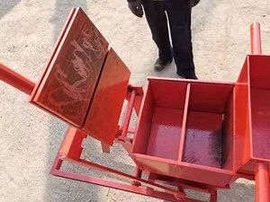 [Hot Item] Manual Clay Interlocking Brick Machine
