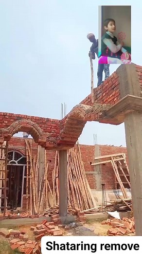 Shataring remove #trendingreel #howto #construction | Building construction projects