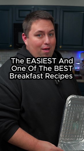 You’re gonna LOVE this one Bacon Breakfast Casserole 1lbs cooked and chopped Bacon 1 bag frozen potatoes 8oz shredded cheddar cheese 8-12 whole eggs Favorite breakfast seasoning too taste (or just salt pepper and garlic powder) Lightly grease a grill safe pan, spread whole bag of hashbrowns on bottom evenly Sprinkle cheese over hashbrowns, add all bacon over spread evenly pour over beaten eggs making sure to cover entire pan Cover Smoke at 400 for 45 mins or bake at 400 for 40 mins or til the eg