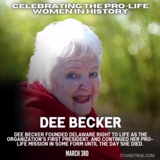 Celebrating the Pro-Life Women in History – March 3: Dee Becker Today, we honor Dee Becker, a pioneer in the modern pro-life movement. As a founding member of the National Right to Life Committee, she dedicated her life to advocating for the unborn and ensuring the pro-life message reached every corner of society. Her unwavering commitment to protecting life helped shape the grassroots movement that continues to fight for the rights of the most vulnerable. | Priests for Life