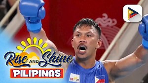 5.4K views · 69 reactions | #RiseAndShinePilipinas | Pinoy boxer Eumir Marcial, pasok na sa gold medal match sa #19thAsianGames, qualified na sa 2024 Paris Olympics | PTV | Facebook