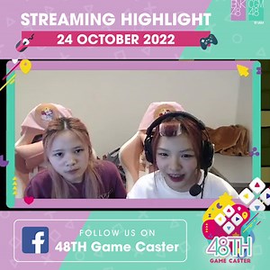 33K views · 614 reactions |  Streaming Highlight   24 OCT 2022  Caster: #GraceBNK48 / #NineBNK48 Game: Fireboy and Watergirl & Bad Ice Cream 3 / The Sims 4 #48THGameCaster #BNK48 #CGM48 | 48TH Game Caster | Facebook