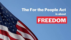 Right now, the Senate Rules Committee is conducting a mark-up of the For the People Act. This comprehensive democracy package offers solutions on campaign finance, voting rights, gerrymandering, and ethics. Most importantly, it ensures freedom for all of us. | Common Cause