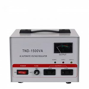 1500va Automatic Voltage Regulator for Single Phase Systems