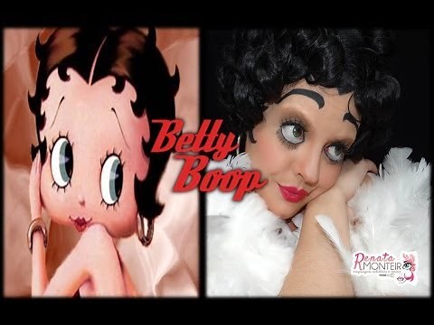 MAKE UP BETTY BOOP POR RENATA MONTEIRO - MAQUIAGEM ARTÍSTICA