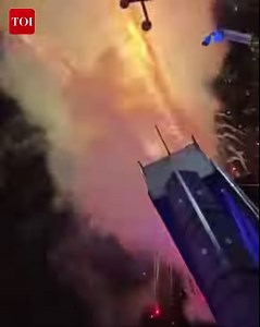 31K views · 692 reactions | Watch | A grand midnight firework and light show was held at Chhatrapati Shivaji Maharaj Chowk in #Pune, the birthplace of Chhatrapati Shivaji Maharaj, on 19 Feb, marking the beginning of festivities to celebrate the 395th birth anniversary of #ChhatrapatiShivajiMaharaj #Maharashtra | The Times of India | Facebook