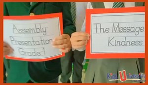 5.6K views · 77 reactions | Today, the children presented a 'Message of Kindness' during an assembly, sharing their thoughts on the importance of kindness. Their innocence and positivity touched #Kindness #KidsPresentation #PositiveVibes #MessageOfKindness #FutureLeaders | Kids University Wah cantt | Facebook