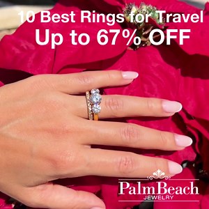 Tarnish FREE Jewelry and Fabulous Savings!! 🛍🛍🛍 ✈️ Instead of taking your expensive jewelry with you, use an affordable and tarnish-free ring in its place on vacation! Couples can travel with ease knowing their rings are safe at home. Let's do it! ❤️❤️❤️ Save an EXTRA 10% OFF!! FREE Shipping $50 TODAY ONLY! Use Code: HOT10 at Checkout. Shop Tarnish Free > https://bit.ly/3ywZn7V #palmbeachjewelry #rings #fashionjewelry #travelrings #engagementrings #love #tarnishfree #necklaces #earrings #brac