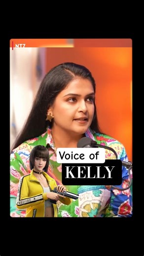 FREE FIRE KELLY'S REAL VOICE 🤯||#shortsfeed#podcast#freefire#freefireshorts#kelly#gamerfleet #shorts