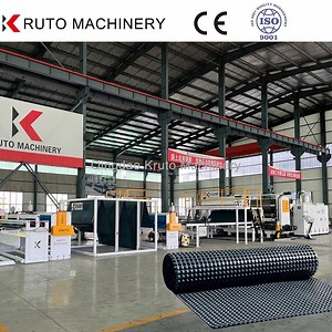 [Hot Item] HDPE PE Waterproof Floor Underlayment Dimpled Membrane Extrusion Production Line
