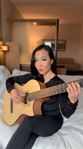 Bedtime story 🎶😃 #hotelroom #practice #ontour #thuleguitarist #usa #classicalguitar #classicalmusic | Thu Le Guitarist