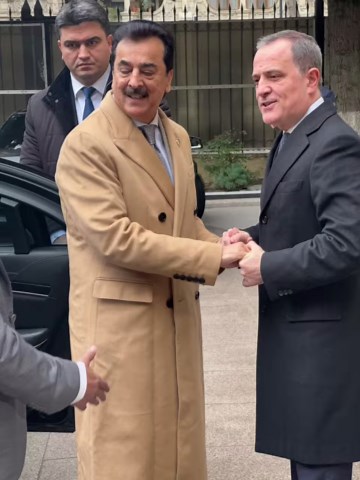 2.4K views · 62 reactions | Chairman Senate of Pakistan Syed Yousaf Raza Gillani meeting with Minister for Foreign Affairs of Azerbaijan | Senate of Pakistan | Facebook