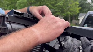 Tailgate Net for Pickup Truck Bed - Cargo Trucks Bed for Full Size Truck 60'' x 18'' (Black) - Mesh Tail gate Competible with Chevy, Ford, Tacoma, Toyota, Ram etc