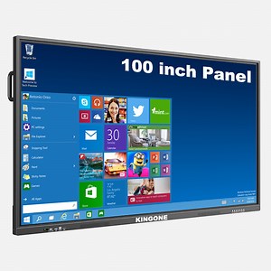 [Hot Item] Best Selling 75 Inch Portable LCD Digital Screen Flat Panel Display Clever Touch Interactive Whiteboard