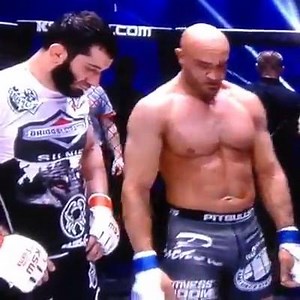 Mamed Khalidov has won the fight by points, he won first 2 rounds and lost last round!! And showed great respect to Aziz by giving him away his BELT!! True fighter spirit!! And our brother Aziz is a good man, and a great fighter, who fought very good against Mamed Khalidov, and now they promised to each other that they will not fight ever again, please Turkish and Chechen brothers, dont argue and talk bad things about each other, we are Muslim alhamdullilah, and this is just sport, everything is