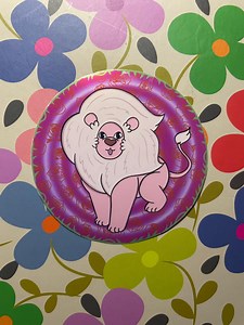 Lion Steven Universe Circle Sticker - Etsy UK