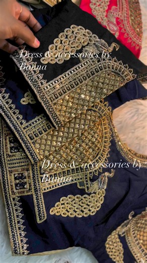 6.3K views · 19 reactions | Indian bridal #blouse. Size 32-42 free size | Dress & accessories by Banna | Facebook