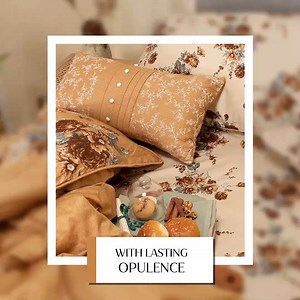 3.4K views · 160 reactions | Add a dash of color, luxury and a lot of comfort to your room with our Rosemore Bedding. Now available at FLAT 40% OFF. In stores and online at https://bitly.ws/ZIM8 Shop Now! #Ideas1111Sale #WinterSale #SimpleLiving | Gul Ahmed Ideas | Facebook