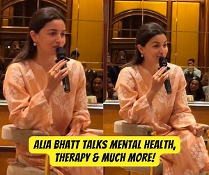 Alia Bhatt opens up about her mental health journey, revealing how therapy helps her manage ADHD and anxiety. Watch video. #aliabhatt #mentalheath #bollywood #koimoi | KoiMoi.com