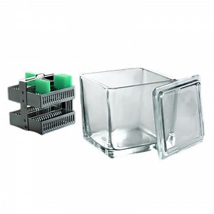 [Hot Item] 30 Place Stainless Steel Staining Rack for Microscope Glass Slides