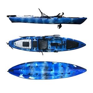 [Hot Item] Sea Kayaking Suitable for Professionals 14FT Cheap High Quality Pedal Fishing Recreational Kayak