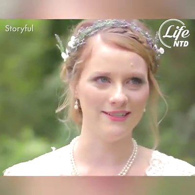 "Sweet moment an active duty Marine surprises his sister on her wedding day" 💕 Credit: storyful | NTD Life