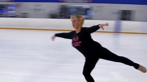 Tonya Harding takes the ice in Vancouver, inspires local skaters