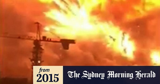 Tianjin blast up close