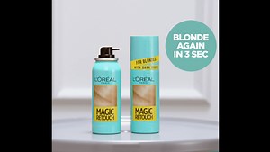 (2 pack) L'Oreal Paris Magic Root Cover Up Concealer Spray Hair Color, Light Blonde, Aerosol, 2 oz