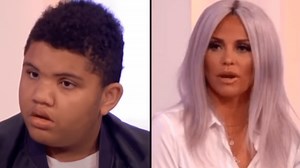 Katie Price praised for reaction when son Harvey said ‘c*nt’ on live TV