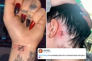 Thousands of TikTok users get 'Gen Z' tattoo before realising it's actually a NAZI symbol