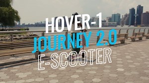 Hover-1 Journey 2.0 Foldable Electric Scooter for Adults with 300W Brushless Motor, 16 mph Max Speed, 8.5” Air-Filled Tires and 16 Mile Range Commuter Scooter for Adults and Teens