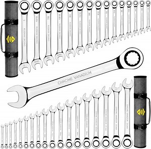 [Hot Item] High Quality Chrome-Vanadium Wrench CRV Wrench Sets Ratchet Combination Ratchet Wrench