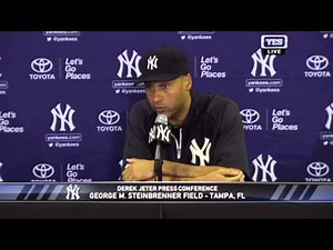 New York Yankees Derek Jeter on playing shortstop his entire career