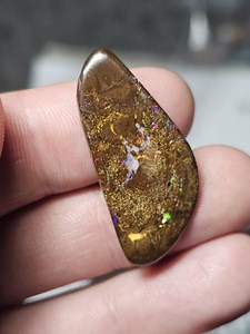 Opale boulder colorée 17 carats (MAT01) - Etsy France