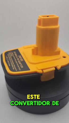 Convertidor DM18D para adaptador de 18 V a 20 V, para adaptador Milwaukee M18 de 18 V, convierte a DC9096, compatible con herramienta inalámbrica de níquel-cadmio XRP de 18 V, versión mejorada de DCA1820, con puerto USB #tool #viraltiktok #foryoupage #fyp #100kviews #parati #creatorsearchinsights | Eduardito LaModa