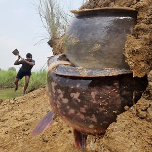 754K views · 4.4K reactions | Amazing hand fishing video. catching lots of catfish in the river sand hill hole #fish #fishing #fish_shelter | Only Fishing | Facebook