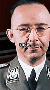 Heinrich Himmler: The Architect of Evil